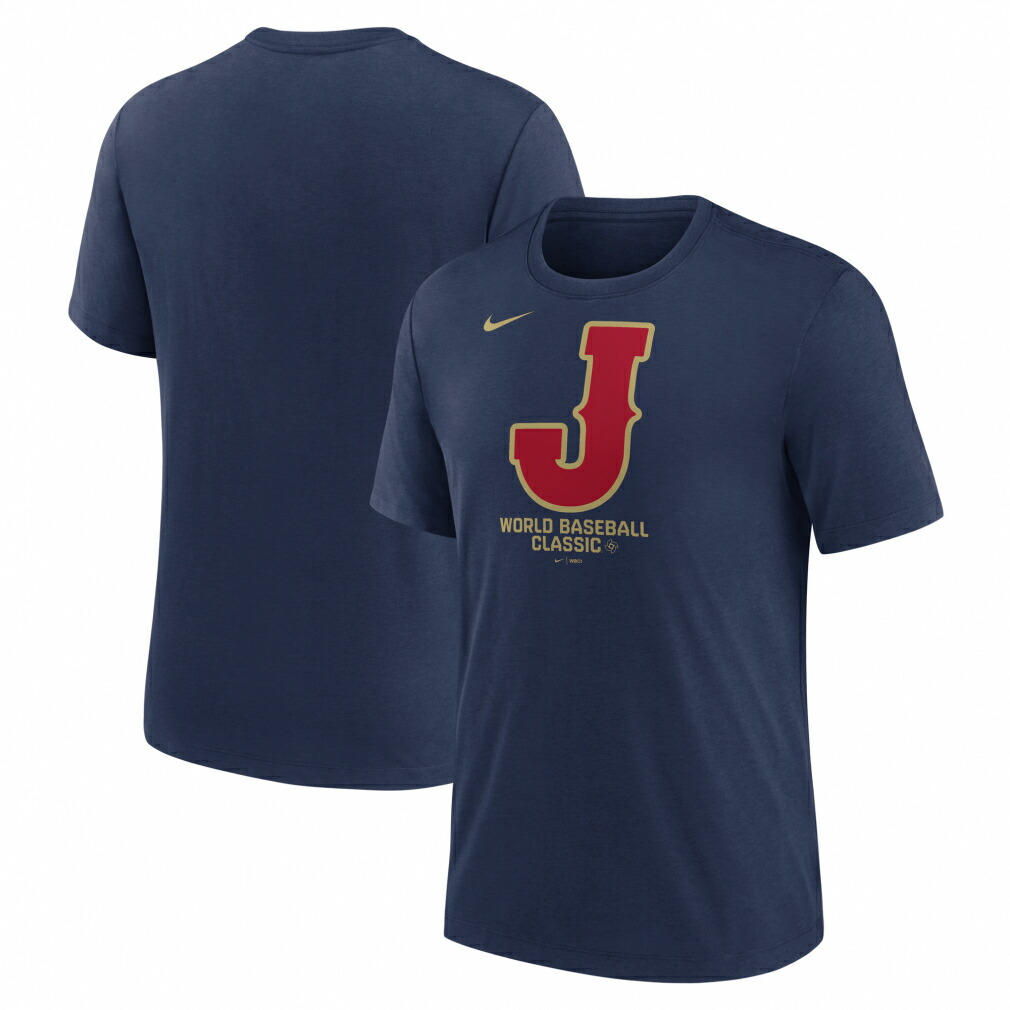 ナイキ メンズ 野球 NIKE 2026 World Baseball Classic Japan 日本代表 トライブレンド Tシャツ ネイビー NJFD44WBJ WBC NIKE