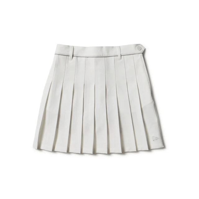 最大10％OFFクーポン 【7/18～7/26】 ニューエラ レディース ゴルフウェア スカート 春 夏 GFW PLEATS SKIRT WHI 261 (14859887) NEW ERA｜アルペン店