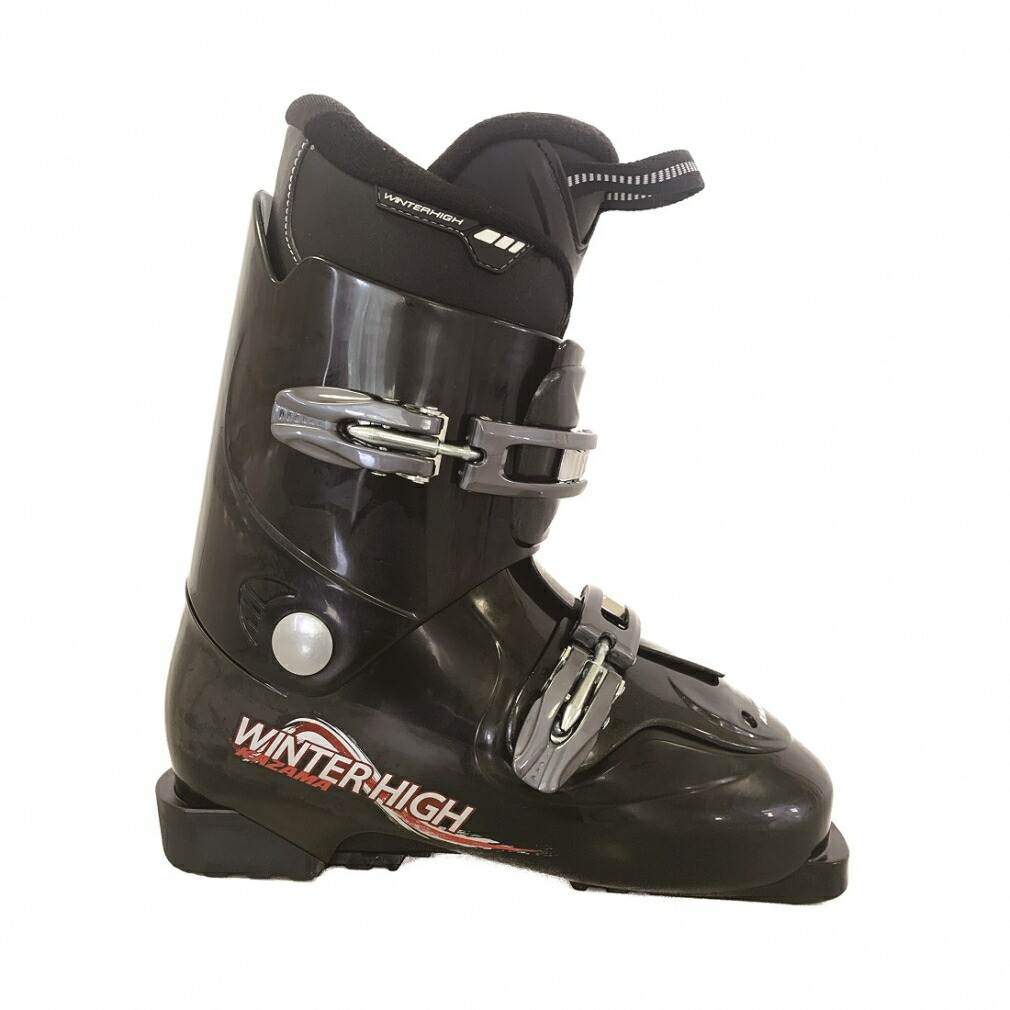 最大10％OFFクーポン 【4/4～4/10】 カザマ KAZAMA Winterhigh スキーブーツ_ 2バックル 5063024915 スキー ブーツ ： ブラック×レッド KAZAMA 11,324円