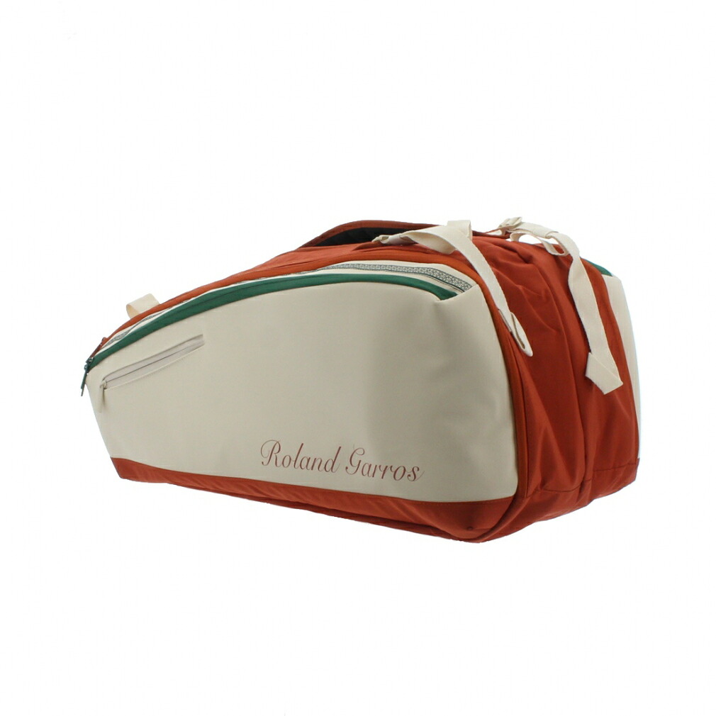 4/18限定★抽選で最大100％Pバック ウイルソン 2026年全仏オープンROLAND GARROS 9PK RACKET BAG WR80528010 テニス ラケットバッグ ツアーバッグ : クリーム Wilson