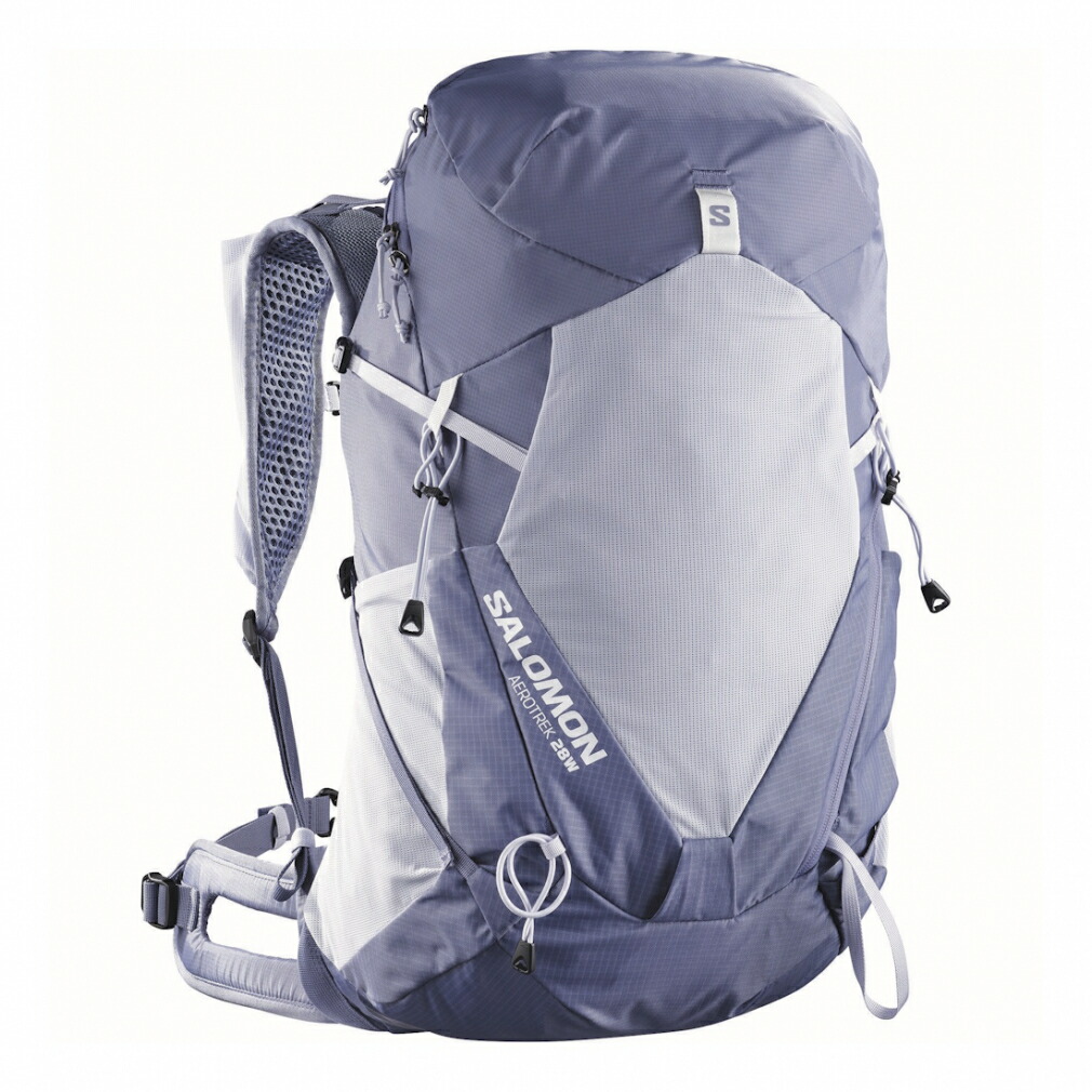 最大10％OFFクーポン 【7/18～7/26】 2026春夏 サロモン AEROTREK 28 WOMEN S/M 28L HERON/COSMIC SKY/WH LC2857200 レディース トレッキング バックパック リュック SALOMON｜アルペン店 15,444円