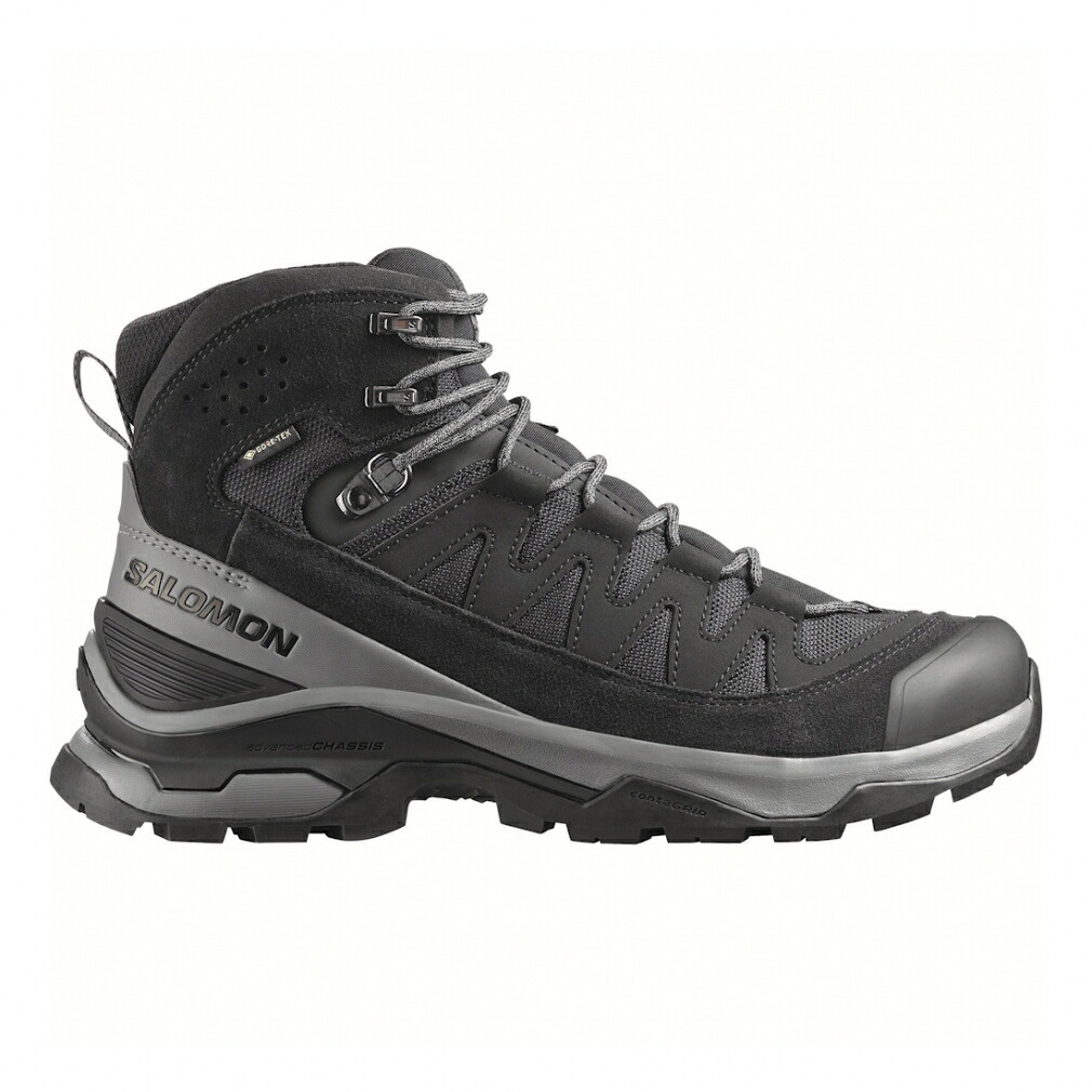 2026春夏 サロモン QUEST ECHO GTX M L49212700 メンズ トレッキング シューズ : Black/Castlerock/Black SALOMON