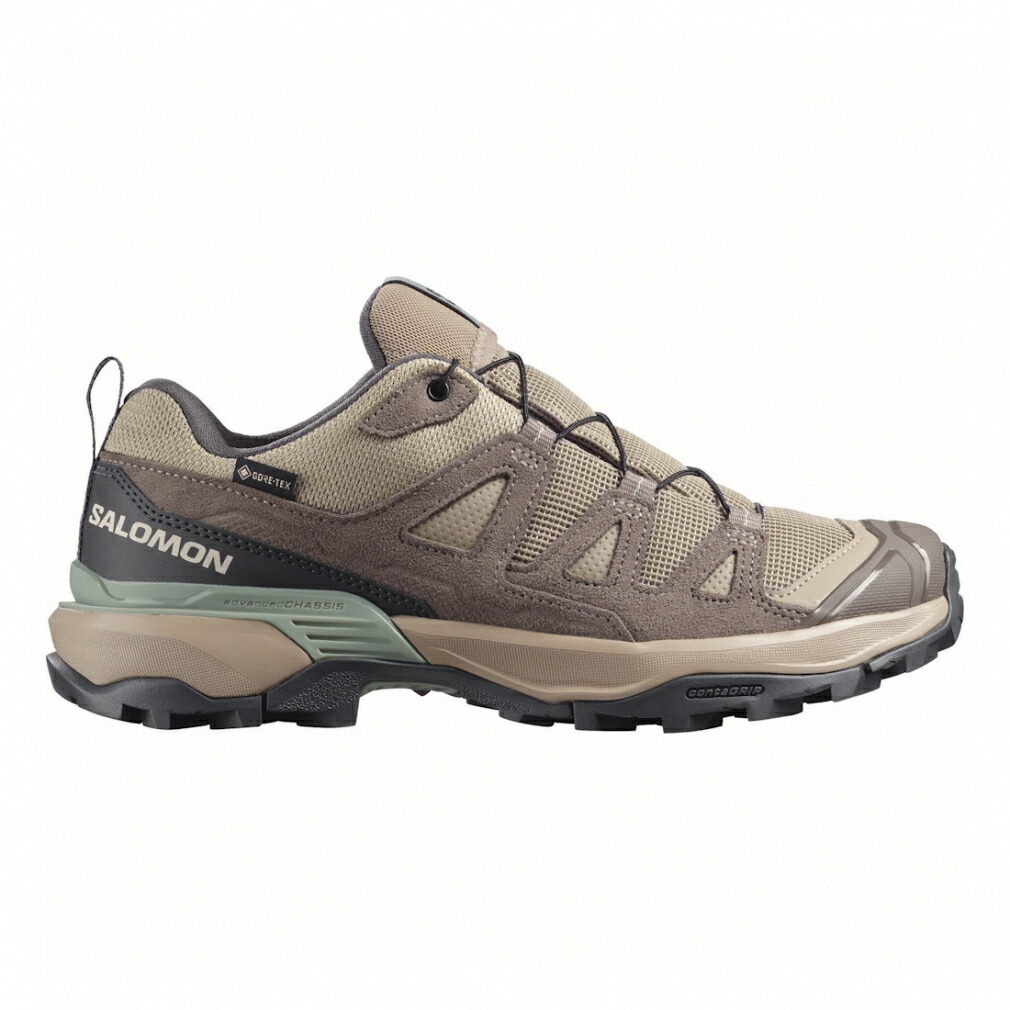 2026春夏 サロモン X ULTRA 360 LTR GTX W L49158600 レディース トレッキング シューズ : Desert Tan/Iron/Green Milieu SALOMON