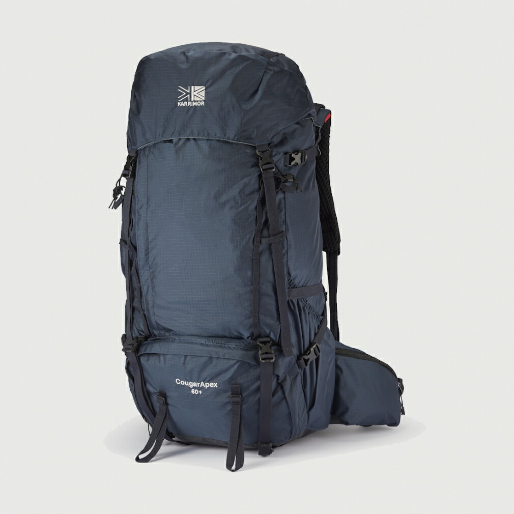 最大10％OFFクーポン 【7/18～7/26】 カリマー CougarApex 60+ Midnight クーガーエーペックス 60+ 501245 5040 トレッキング バックパック リュック : Midnight karrimor｜アルペン店