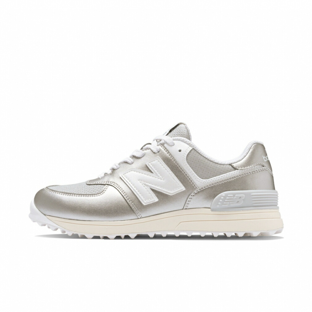 ニューバランス ゴルフシューズ レディース 574 v4 SL (WG5742E) ゴルフ シューレース式スパイクレスシューズ 2E New Balance