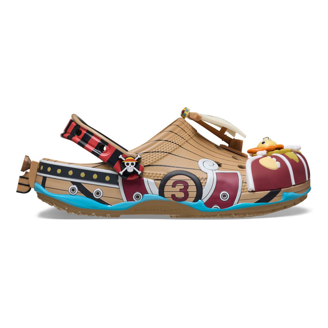 最大10％OFFクーポン 【4/4～4/10】 クロックス One Piece Thousand Sunny Cls Clg 212126-90H クロッグサンダル : ブラウン crocs 9,636円