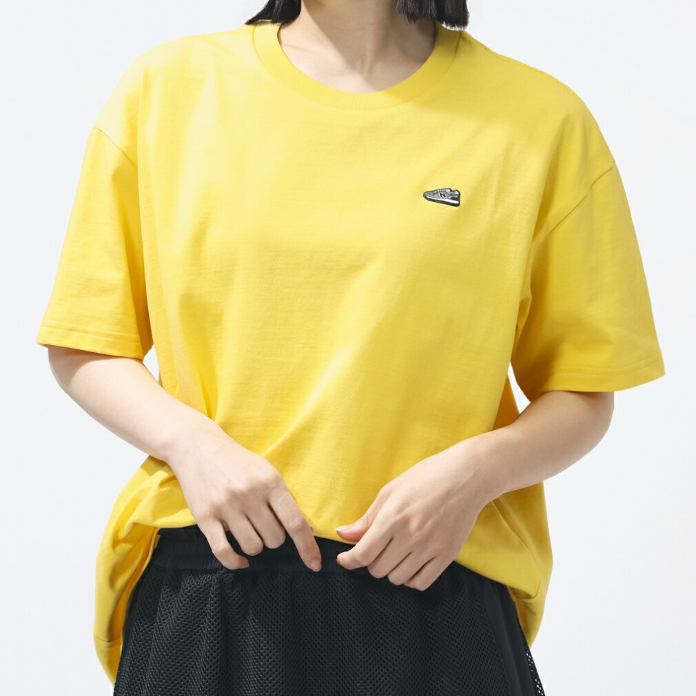 4/20限定★抽選で最大100％Pバック ニューバランス THE CITY レディース 半袖 Tシャツ シューパッチTシャツ AWT55123 スポーツウェア New Balance