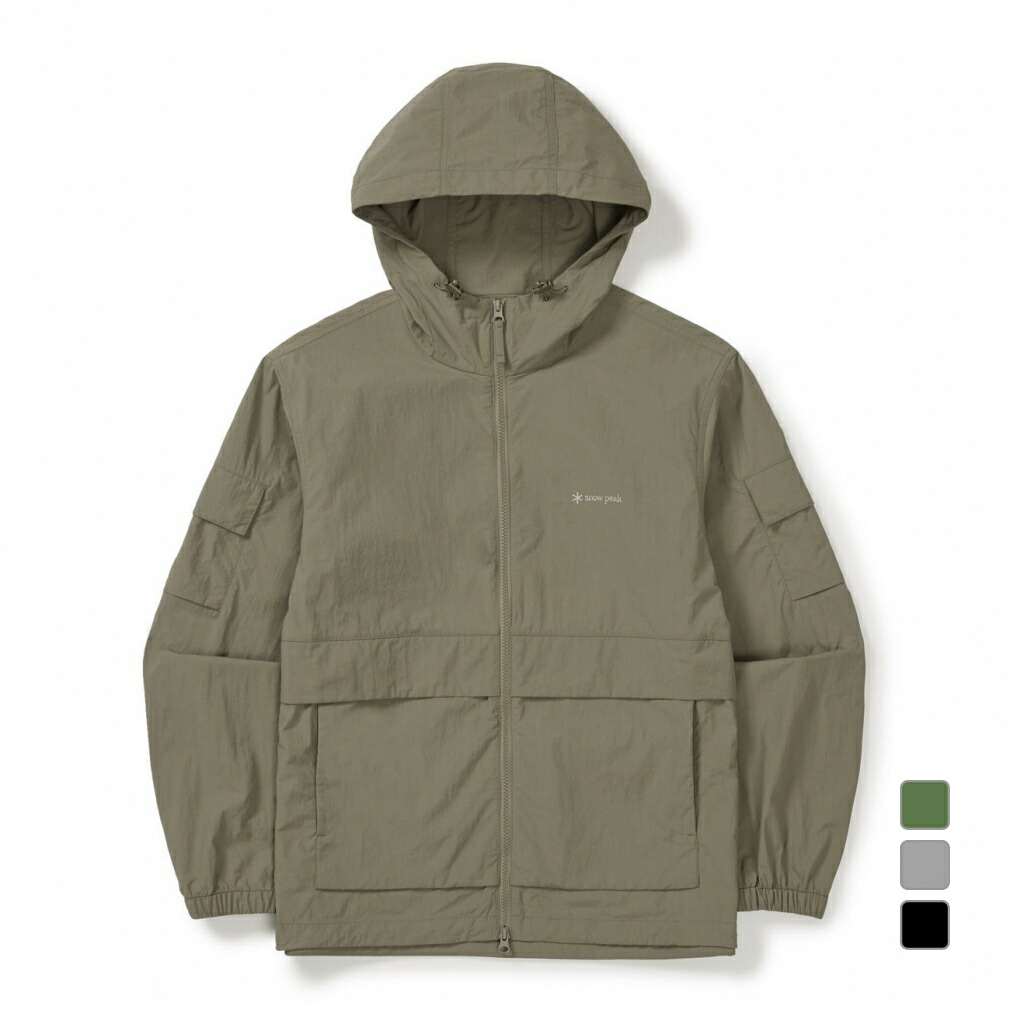 2026春夏 スノーピーク メンズ アウトドアカジュアル ジャケット Taslan Pocket Windbreaker S26MMLWB50 snow peak