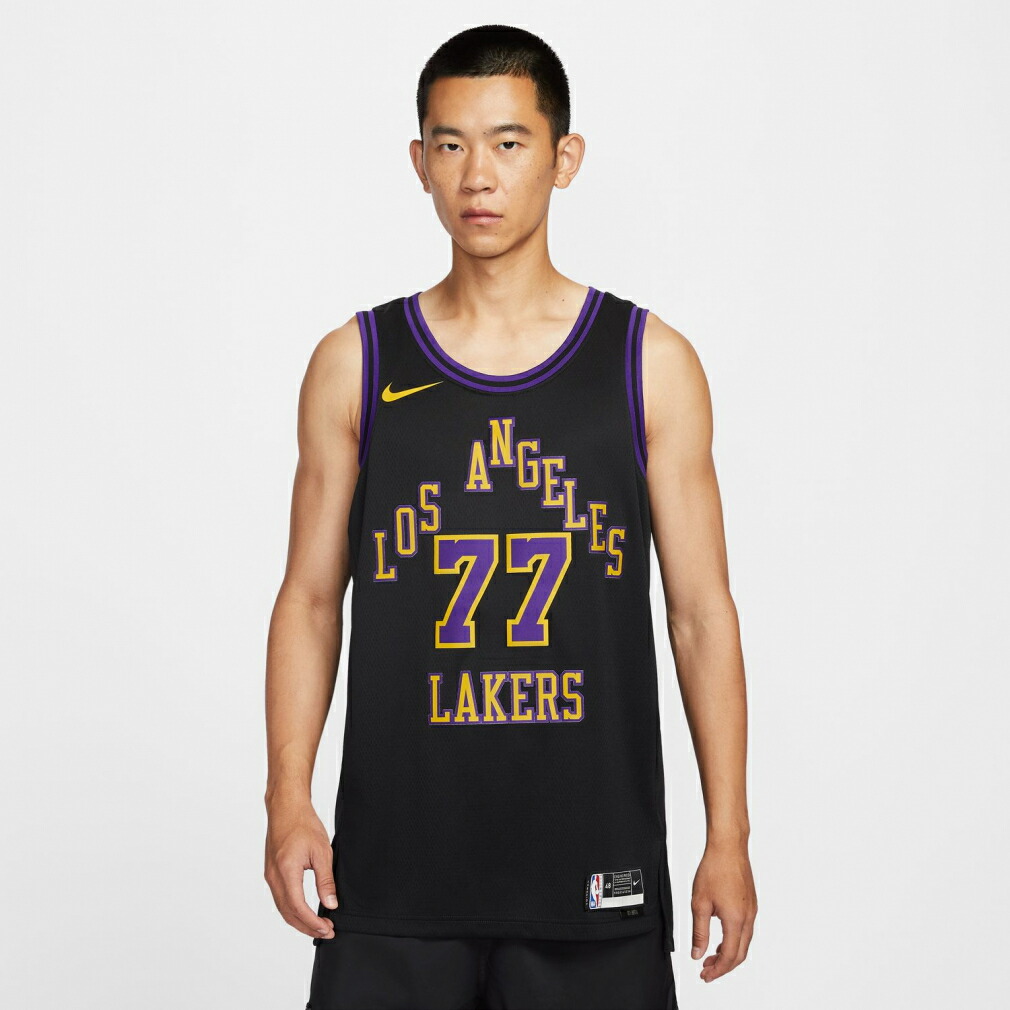 ナイキ ロサンゼルスレイカーズ シティエディション Dri-FIT NBA スウィングマン ジャージ メンズ レディス バスケットボールウェア レプリカ タンクトップ DX8506-014 NIKE｜アルペン店