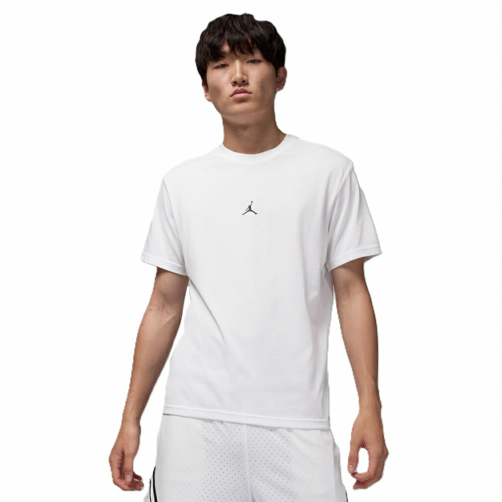 4/20限定★抽選で最大100％Pバック ジョーダン メンズ レディス バスケットボール 半袖Tシャツ ジョーダンスポーツ Dri-FIT ジャンプマン Tシャツ IB6757-100 : ホワイト×ブラック JORDAN