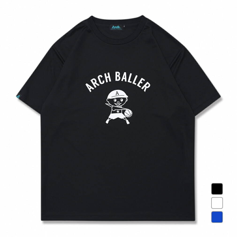 4/20限定★抽選で最大100％Pバック アーチ メンズ レディス バスケットボール 半袖Tシャツ shammgod tee (DRY) シャムゴッド ティー T125 Arch