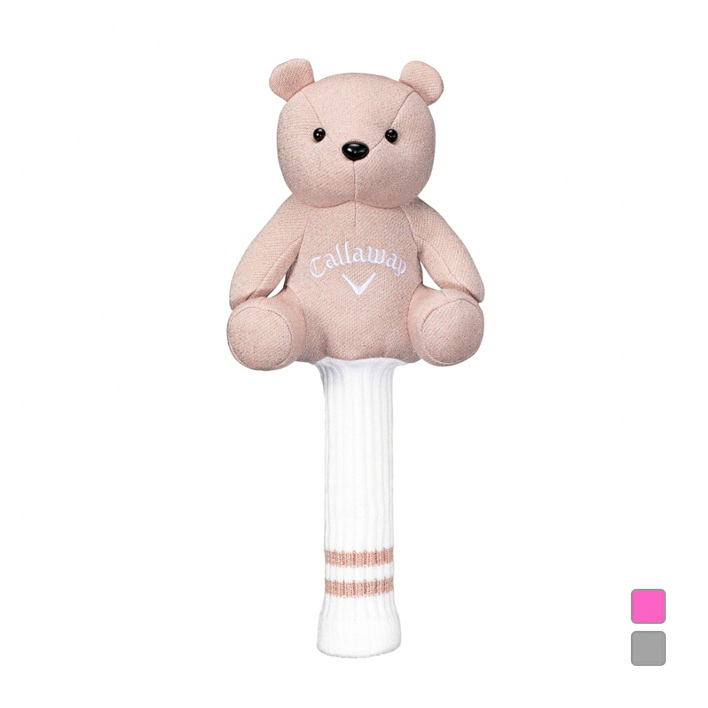 最大10%OFFクーポン 【7/18~7/26】 キャロウェイ レディース Bear Fairway Headcover 26 JM (7193822707) ゴルフ ヘッドカバー Callaway|アルペン店