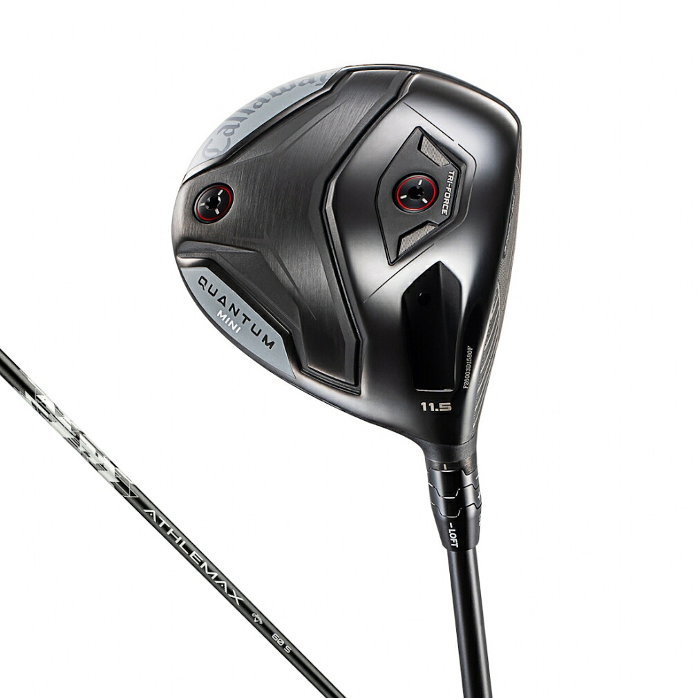 最大10％OFFクーポン 【7/18～7/26】 キャロウェイ QUANTUM MINIドライバー ゴルフ ATHLEMAX 60 S 2026年モデル メンズ Callaway｜アルペン店