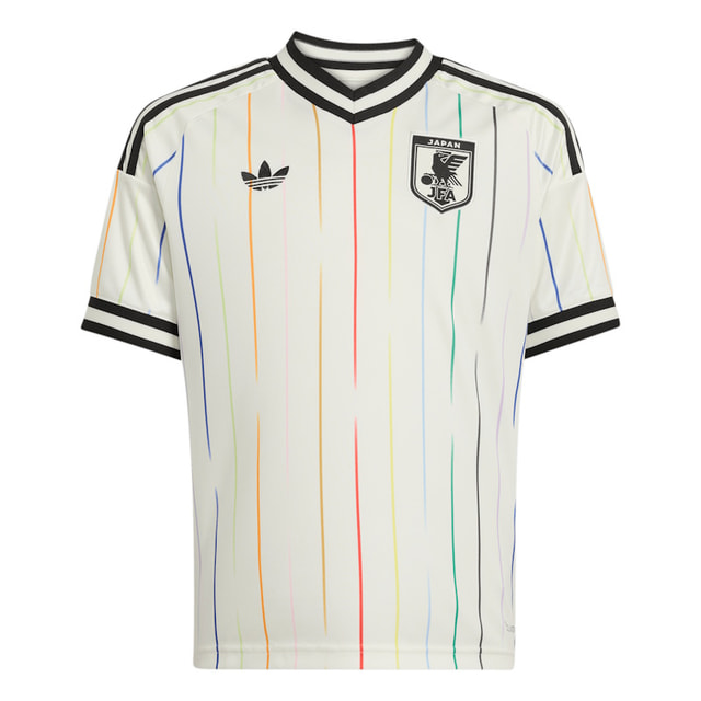 アディダス サッカー 日本代表 2026 アウェイ レプリカ ユニフォーム #7 三笘 薫 ネームあり ジュニア JZ9700 adidas 2611_jfa