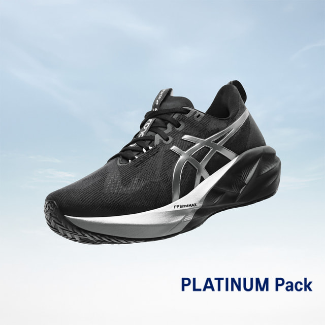 アシックス NOVABLAST 5 PLATINUM ノヴァブラスト5プラチナム 1012B980 レディス 陸上 ランニングシューズ 2E : ブラック×シルバー asics imbkk