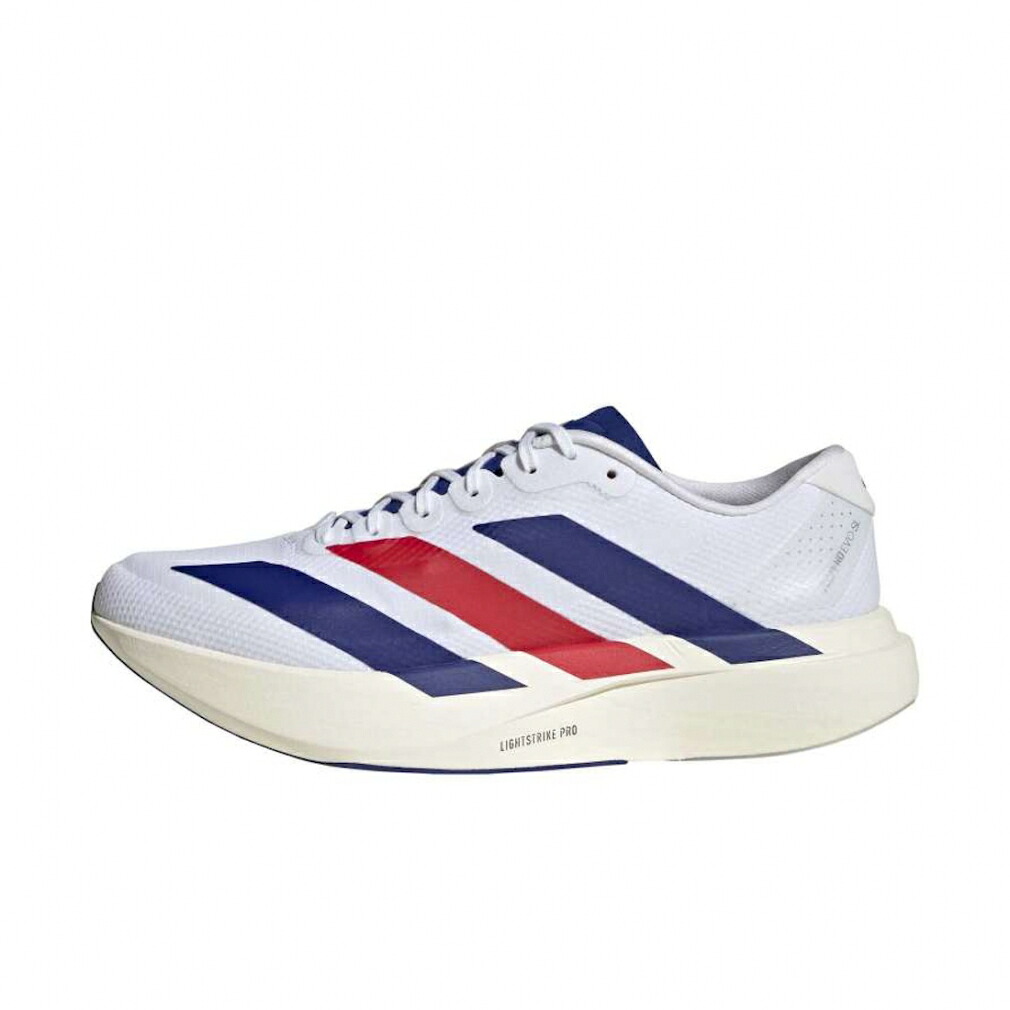 4/18限定★抽選で最大100％Pバック アディダス ADIZERO EVO SL WOVEN アディゼロ EVO SL ウーブン KK3719 メンズ ランニングシューズ 2E : ホワイト×ロイヤルブルー adidas imbkk