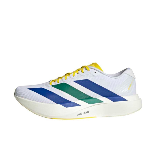 4/18限定★抽選で最大100％Pバック アディダス ADIZERO EVO SL WOVEN アディゼロ EVO SL ウーブン KI1451 メンズ ランニングシューズ 2E : ホワイト×ロイヤルブルー adidas imbkk