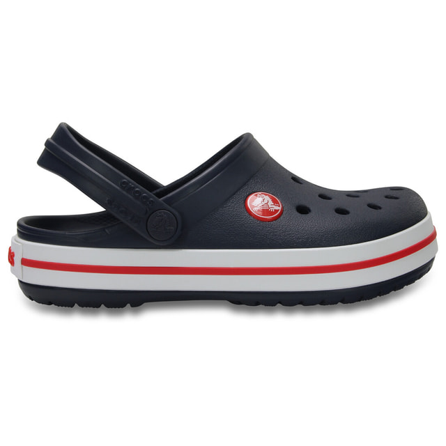 最大10％OFFクーポン 【4/4～4/10】 クロックス Crocband Clog K 207006-485 ジュニア キッズ 子供 クロッグサンダル : ネイビー crocs