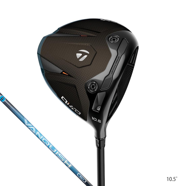 テーラーメイド MWD Qi4D ゴルフ ドライバー VANQUISH BLUE Type-0 10.5ﾟ 2026年モデル メンズ TaylorMade