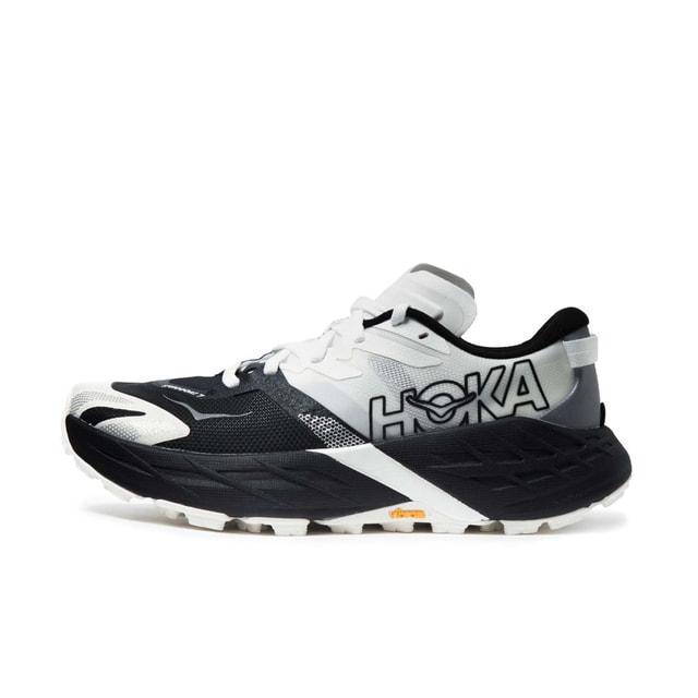 最大10％OFFクーポン 【7/18～7/26】 ホカ SPEEDGOAT 7 スピードゴート 7 1171928 メンズ 陸上/ランニング トレイルランニングシューズ D スピードゴート7 ブラック&times;ホワイト HOKA imbkk｜アルペン店