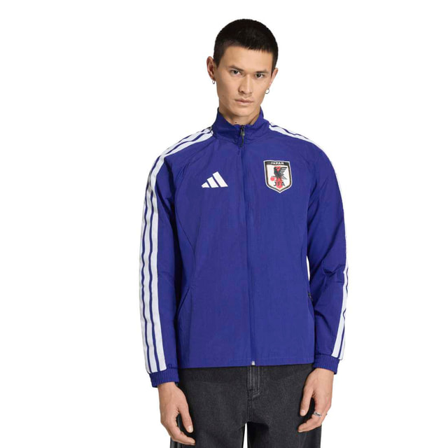 最大10％OFFクーポン 【7/18～7/26】 アディダス メンズ サッカー/フットサル ライセンスジャケット ジャパン ホーム アンセムジャケット KA1518 2026年 サッカー日本代表 サッカーウェア adidas｜アルペン店