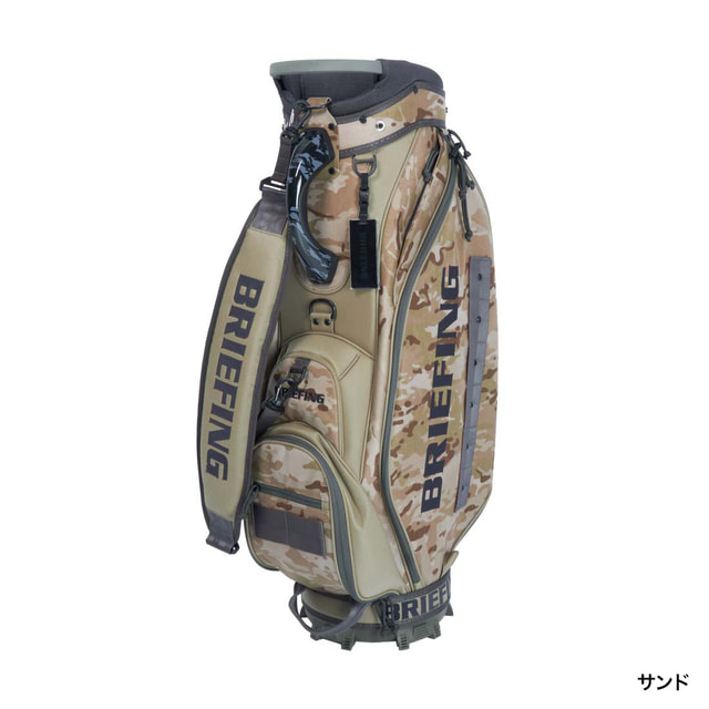 7/20限定★抽選で最大100%Pバック ブリーフィング CR-5 #04 CAMO COMBI (BRG261D11) ゴルフ キャディバッグ 9.5型 BRIEFING|アルペン店
