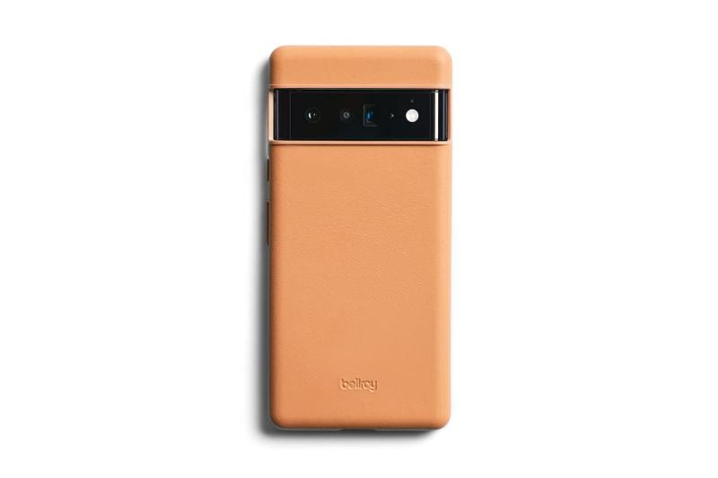 Bellroy Leather Case for Pixel 6 Pro 薄型フォンケース - Biscotti