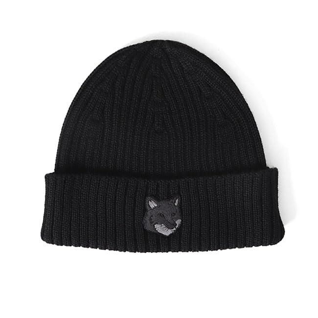 楽天市場】MAISON KITSUNE メゾンキツネ ニット帽 FOX HEAD