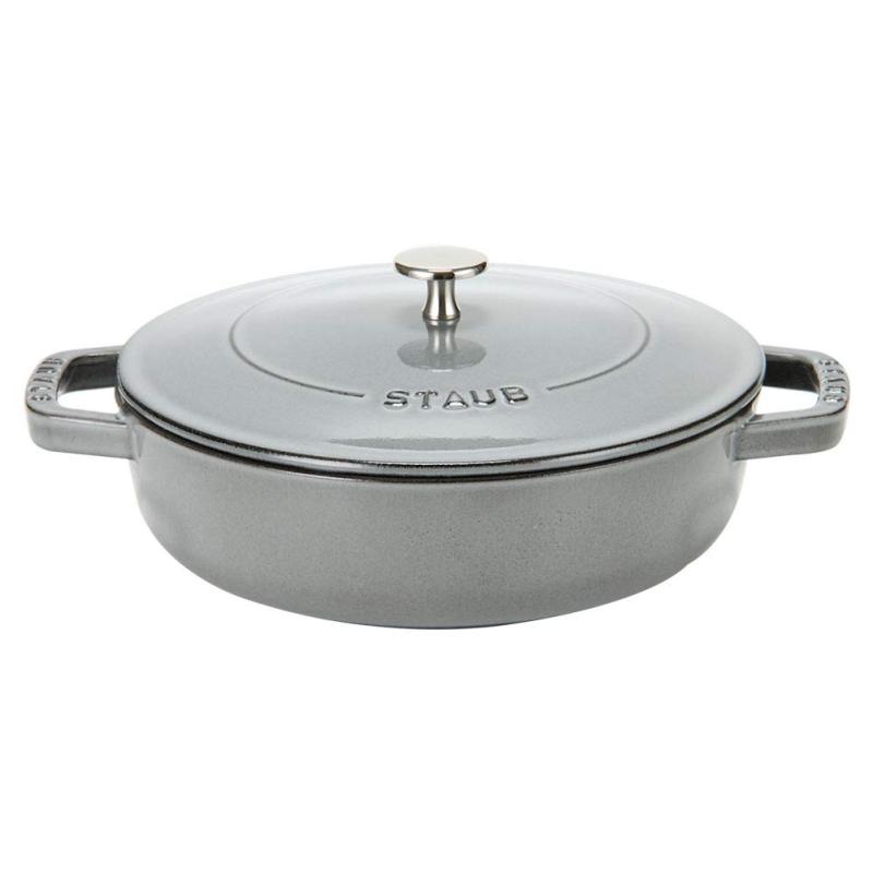 STAUB ストウブブレイザー 24cm スノーフレーク ストウブ ブレイザー 24cm スノーフレークStaub Braiser Sn