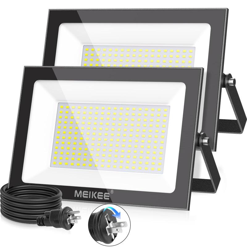 MEIKEE【100W 200W超曝光 2個セット】led投光器 作業灯 看板灯