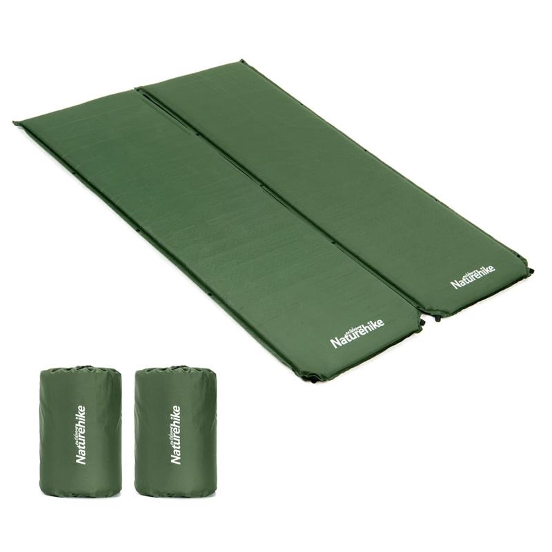 Naturehike エアーマット 自動膨張 R値 3.3 厚手5cm 無限連結可能 耐水加工 超軽量 キャンプ用 キャンピングマット アウトドア 車中泊マット テント泊 防水防潮 防災 四季使用可能 収納袋付き