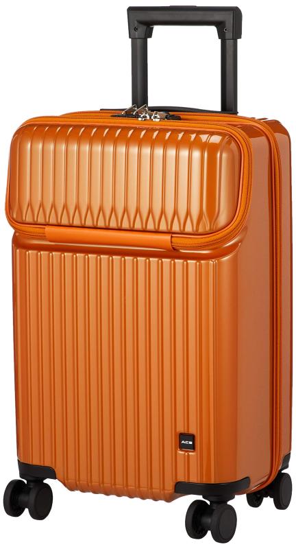 ACE(エース) スーツケース mサイズ 3泊4日 4泊5日 59L フロントポケット 14inch PC収納 キャリーケース タッシェ No.06537