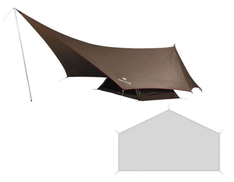 楽天市場】[SDI-101]snow peak (スノーピーク ) ヘキサイーズ 1