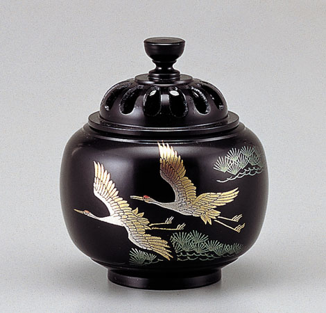 楽天市場】【 高岡銅器 】 香炉 「 玉胴型・波千鳥 蒔絵」銅製 桐箱付 138-51【ポイント10倍】 : iShop＠ａｌｐｈａ