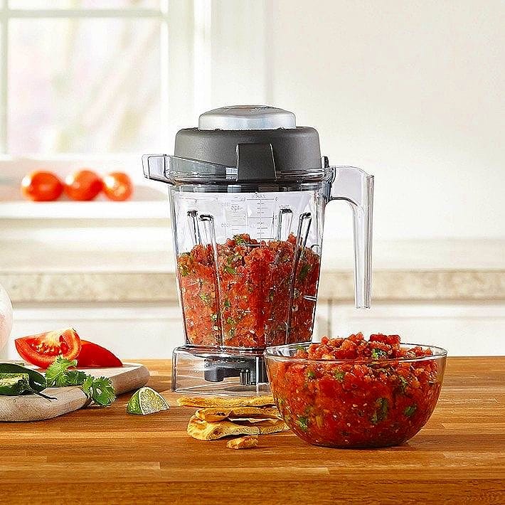 バイタミックス 1.4L 容器 コンテナ ジャー 液体用ブレード フタ付 300 750 780に適合 Vitamix 48 oz Wet