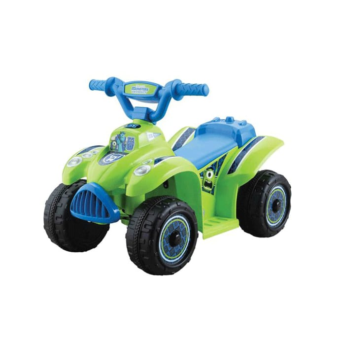 Alphaee Usa Electric Car Disney Monsters University Boys Quad Electric Car Disney Monsters University Boys Quad 6 Volt Battery Ed Ride On With Monster Train Movement 6v
