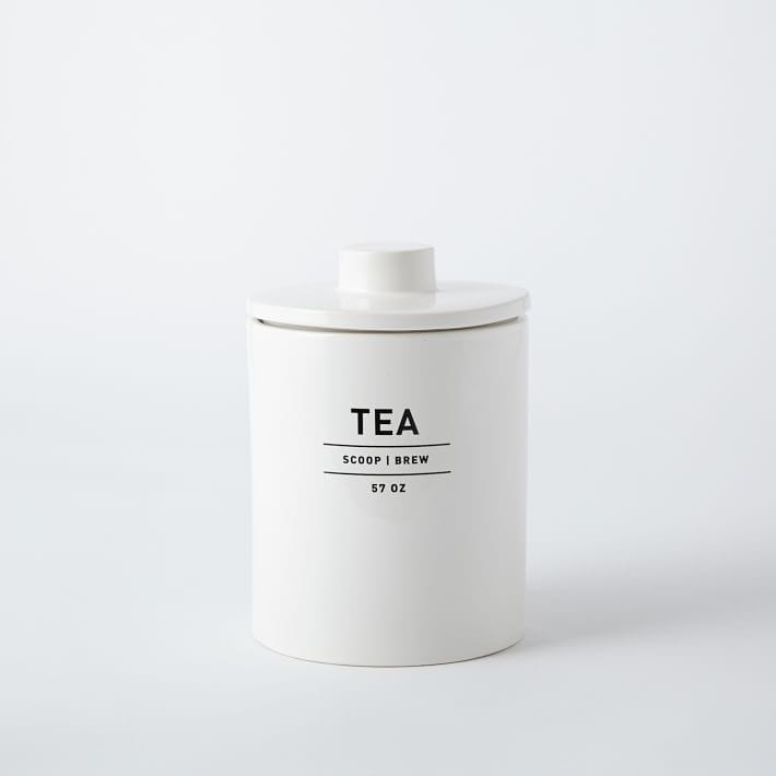 ユーティリティーキッチンキャニスター ティーキャニスター 1.68L容器 Utility Kitchen Canisters Tea Canister