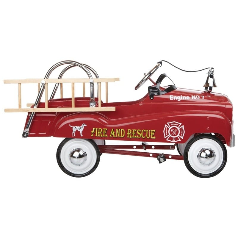 fire and rescue pedal car