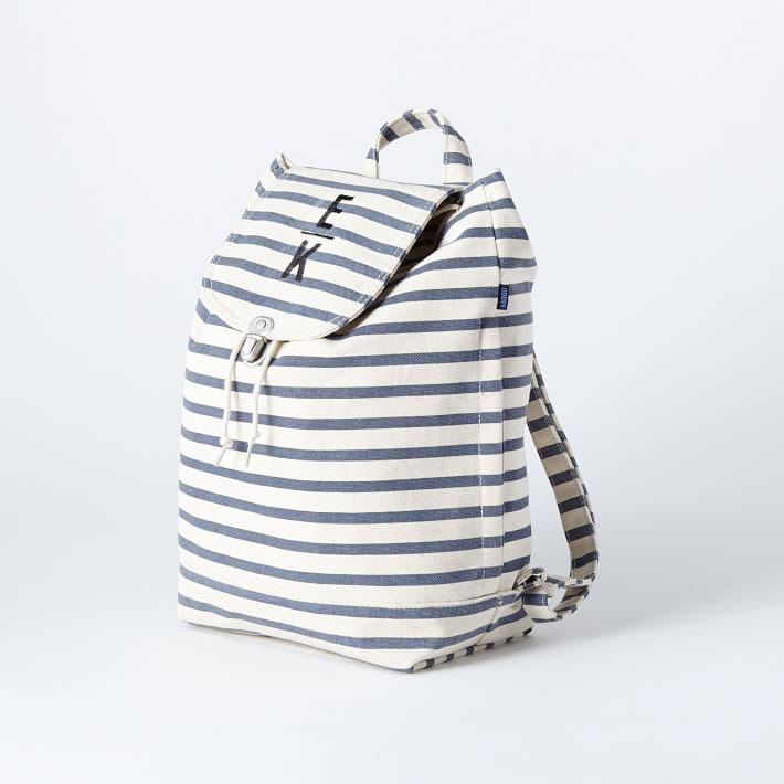 バックパック バッグ ストライプ ブラック Baggu Backpack