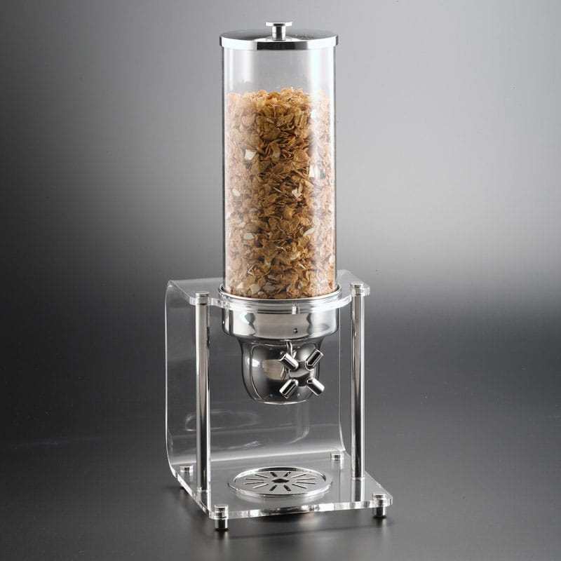 シングルシリアルディスペンサー 穀物ディスペンサー SMART Buffet Ware Hi-Line 125 oz. Single Cereal Dispenser
