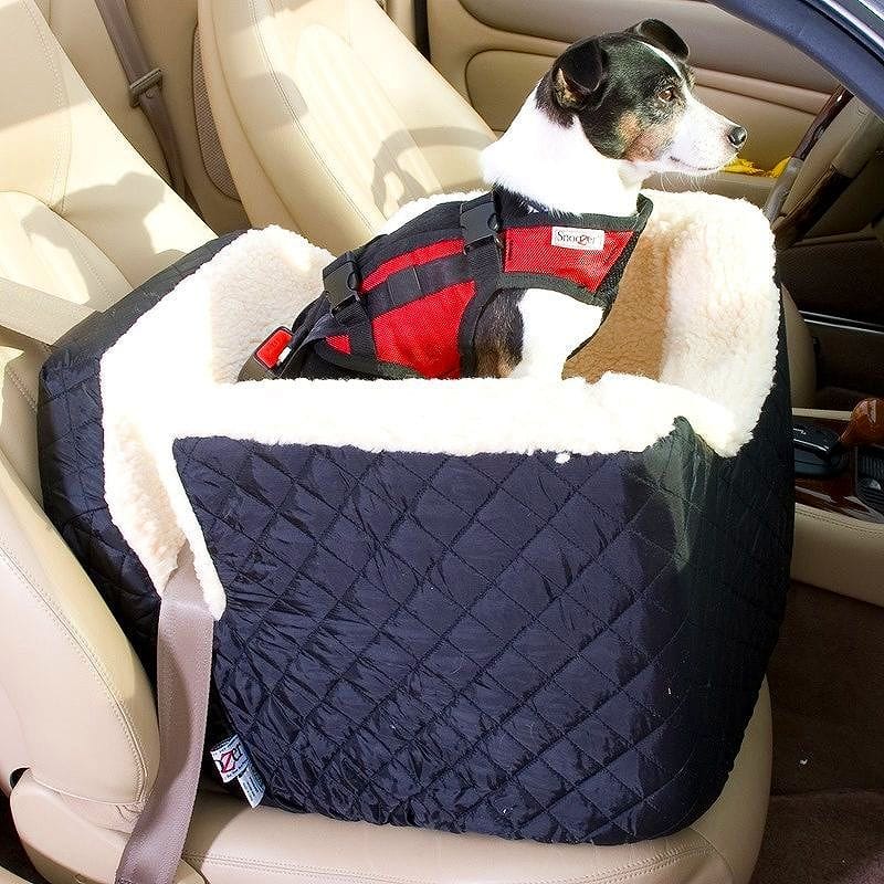 スヌーザー 愛玩動物用 鉄道車両腰掛け 並み並み Snoozer Lookout Car Seat Midium
