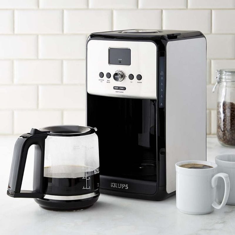 クラップス 珈琲製造業者 Krups Savoy Stainless-Steel 12-Cup Programmable Coffeemaker 家電 コーヒーメーカー・エスプレッソマシン-コーヒーメーカー-家電