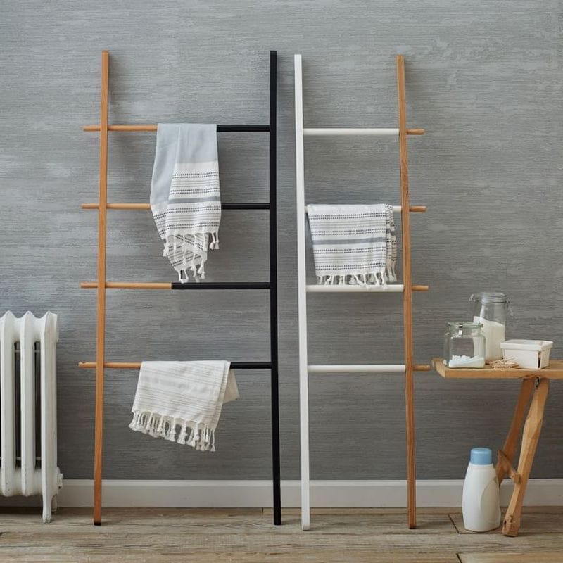 はしご型 ラック タオル 洋服 調節可能 Umbra Hub Adjustable Organizational Ladder