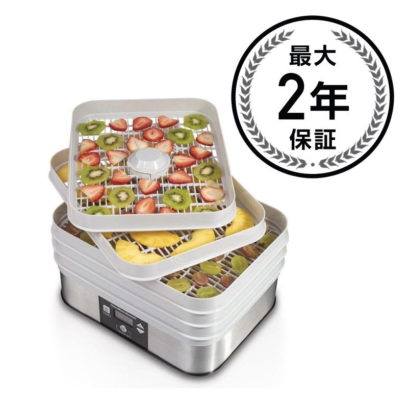 食品乾燥器 ディハイドレーター Hamilton Beach 32100 Food Dehydrator, Gray 家電