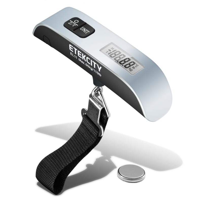 デジタル 旅行バッグ規模 手荷物測定機 Etekcity Digital Hanging Luggage Scale, Rubber Paint
