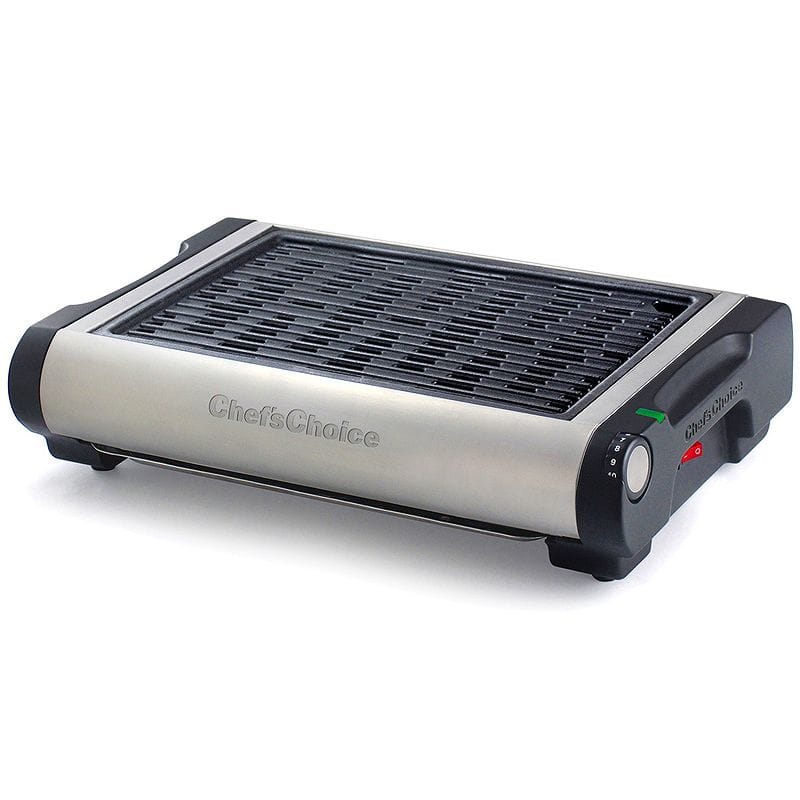 食べ物屋 熱っぽい一皿 シェフズチョイス Chef\u0027s Choice Cast Iron Professional Indoor Electric Grill Model 880 家電