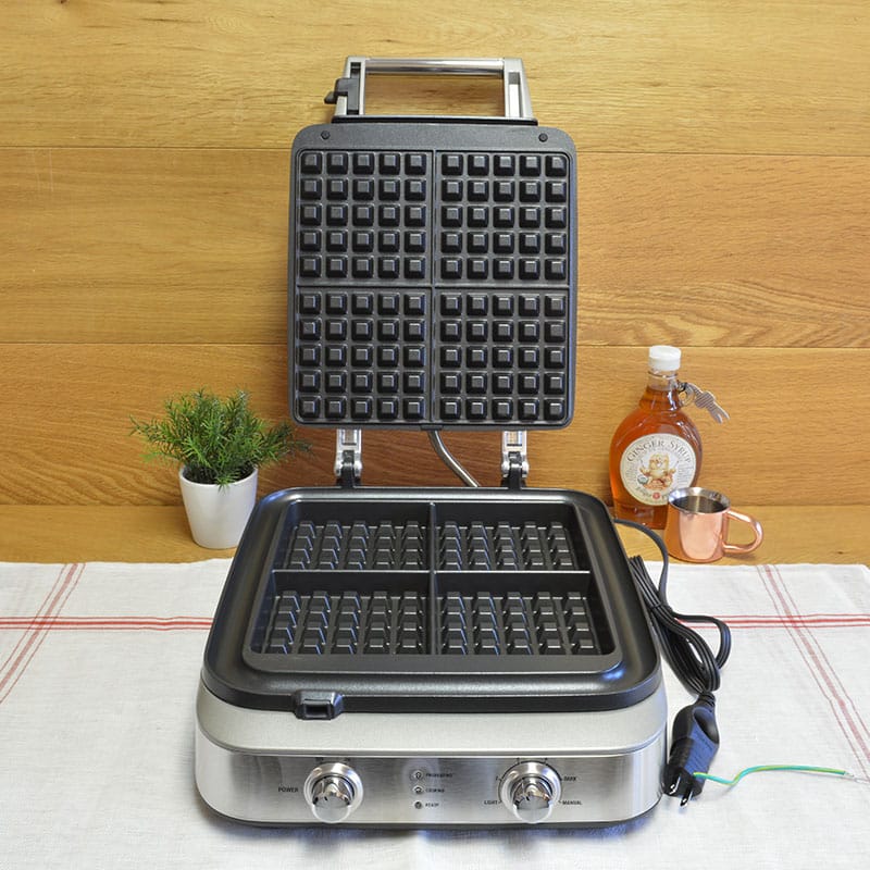 家庭用 ブレビル スマート ワッフルメーカー 2枚焼 4枚焼 Breville Smart Waffle Maker BWM602BSS/BWM604BSS 家電