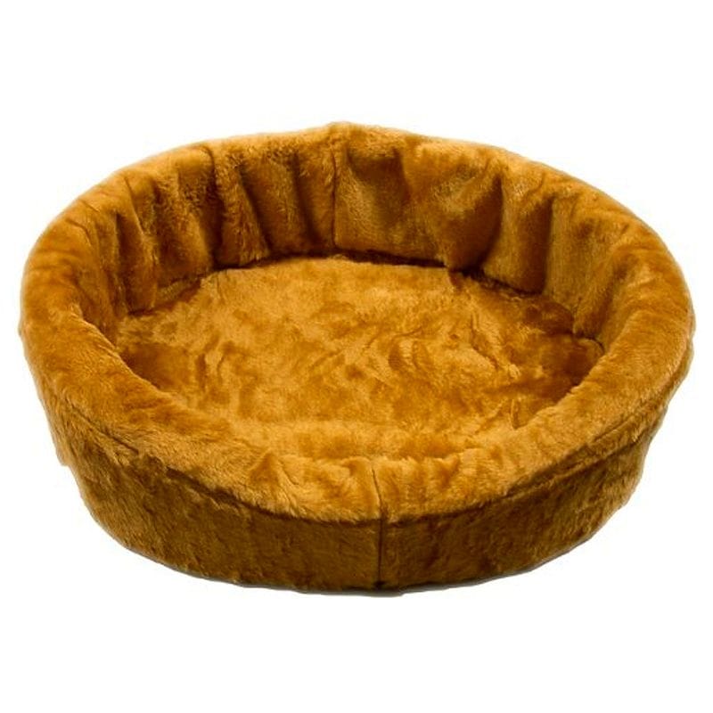 Dog Bed King Usa Tan Plush Fur Ortho Comfort Made In The カドラードッグベッドキングペット United States カドラードッグベッドキング Made In The United States Dog Bed King Usa Tan Plush Fur Ortho Comfort