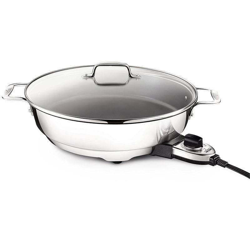 オールクラッド ホットプレート 大容量6.6L All-Clad Electric Skillet with Adjustable Temperature Dial, 7 Quart 家電 48,480円