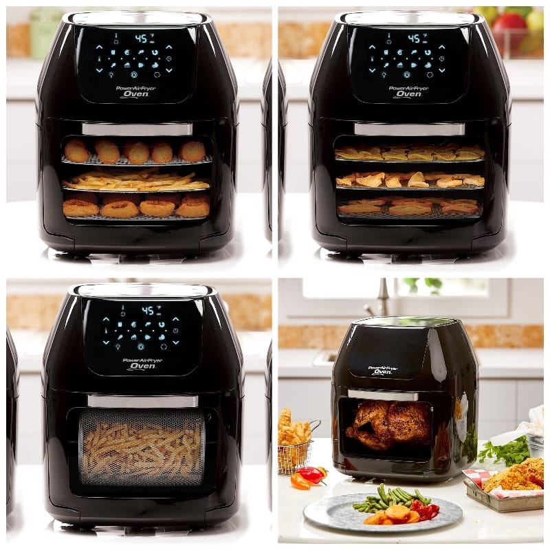 【楽天市場】パワーノンフライヤー ディハイドレーター 食品乾燥機 ロティサリー チキン丸焼き 6 QT Power Air Fryer